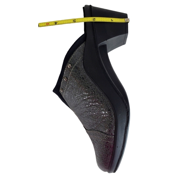 New Romika mokassetta 271 silver studs dots slide on mules - Picture 12 of 13